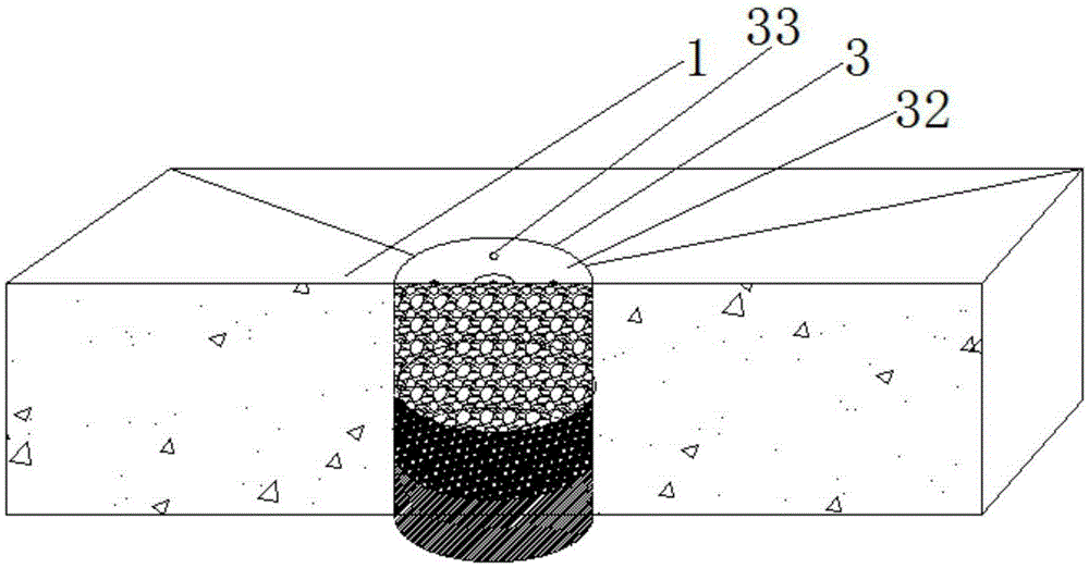 Water-permeable brick for pavement