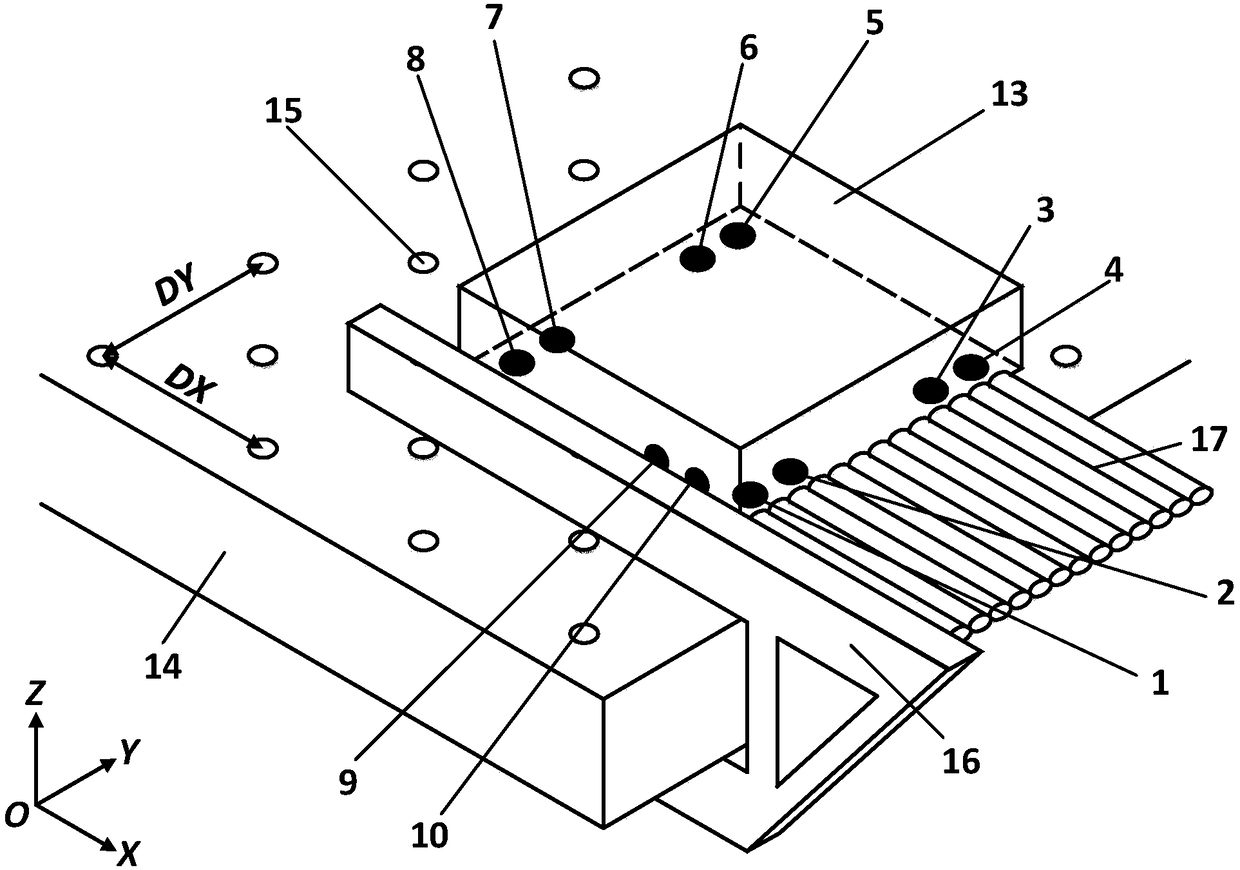 A three-degree-of-freedom position measurement method for a large-area maglev planar motor mover