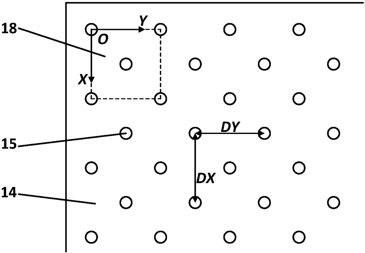 A three-degree-of-freedom position measurement method for a large-area maglev planar motor mover