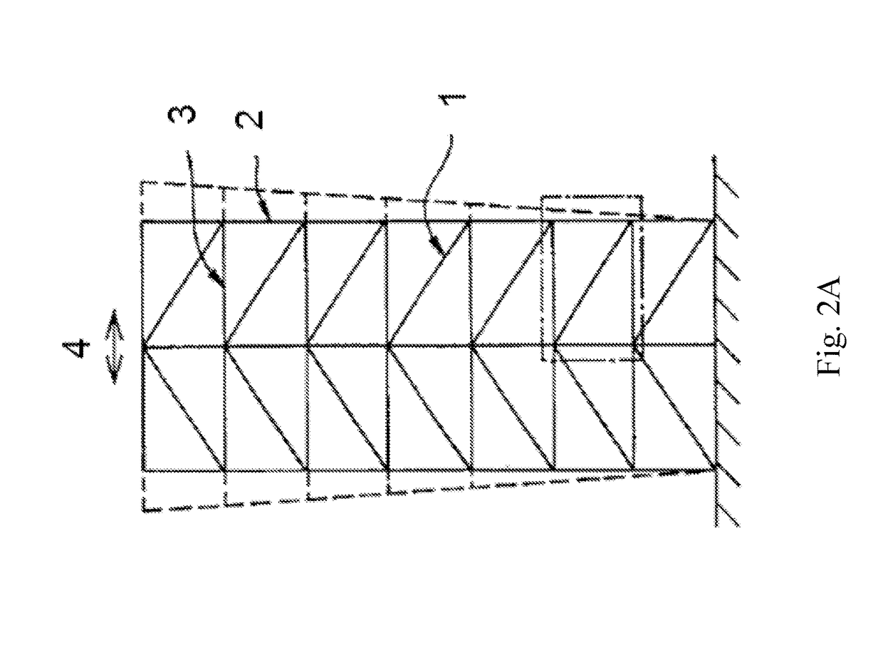 Composite sleeve rod axial dampener for buildings and structures