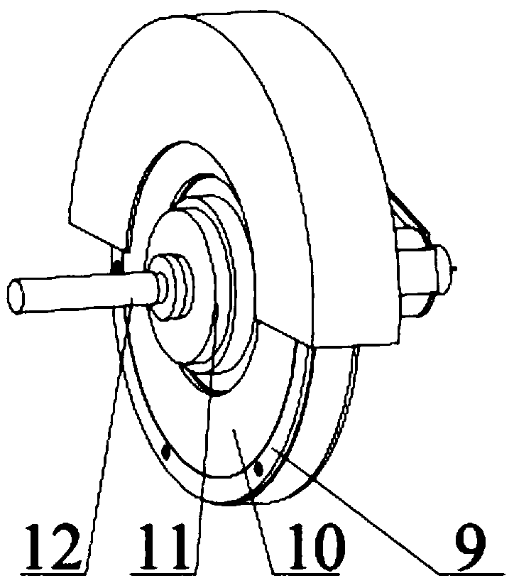 Thermoelectric refrigeration grinding wheel and self-condensation minimal quantity water lubrication precision grinding system with same