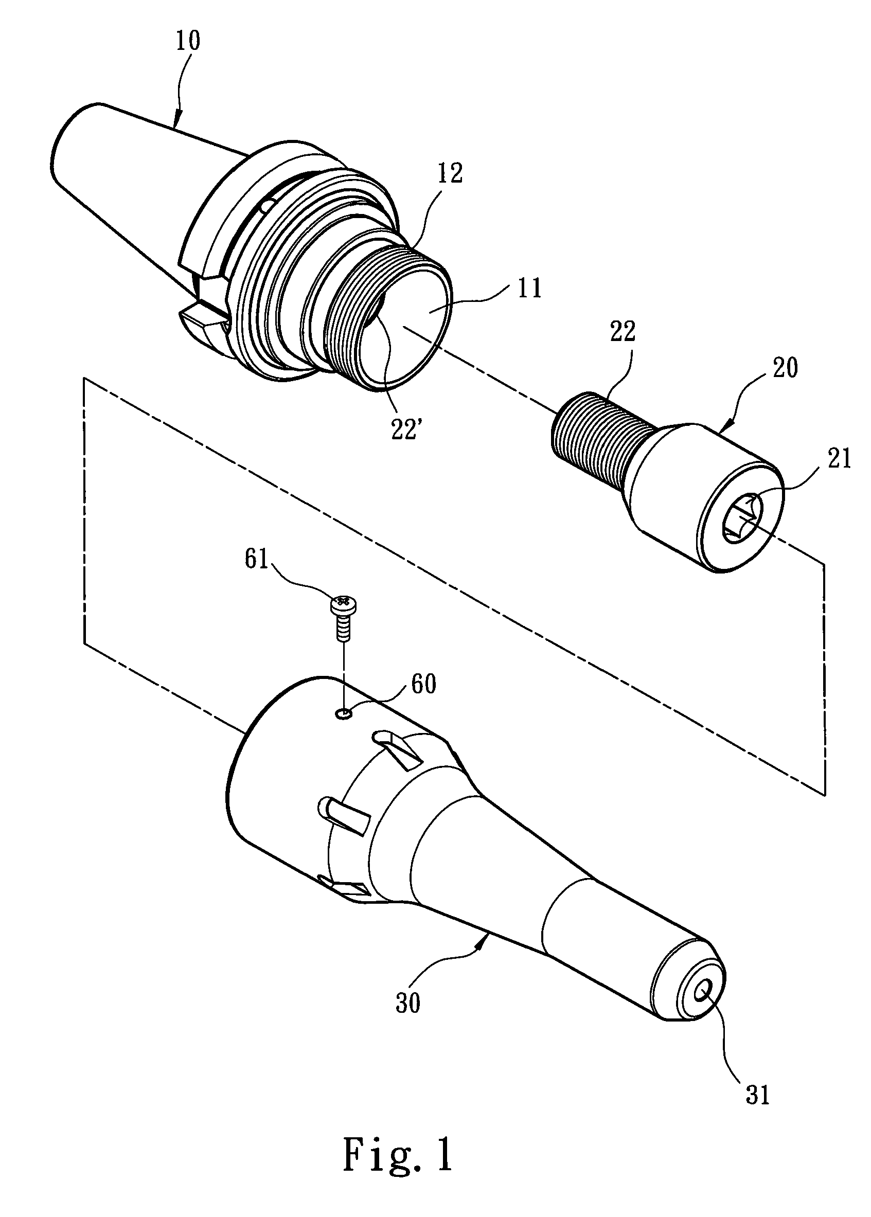 Tool holding module