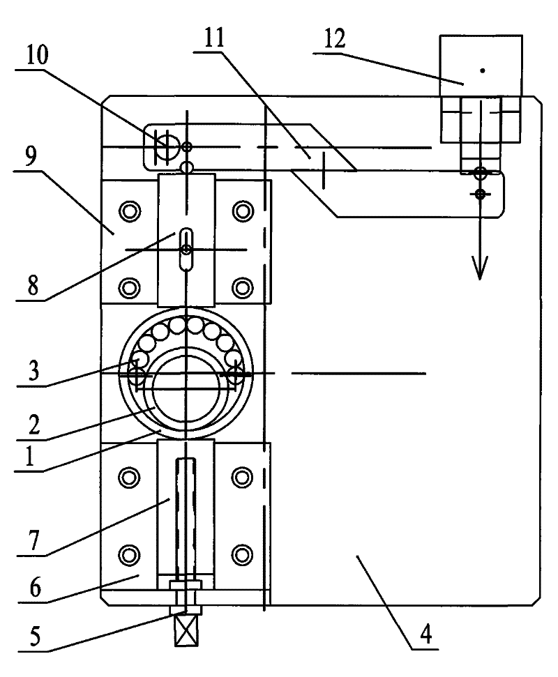 Bearing deformation assembling workpiece