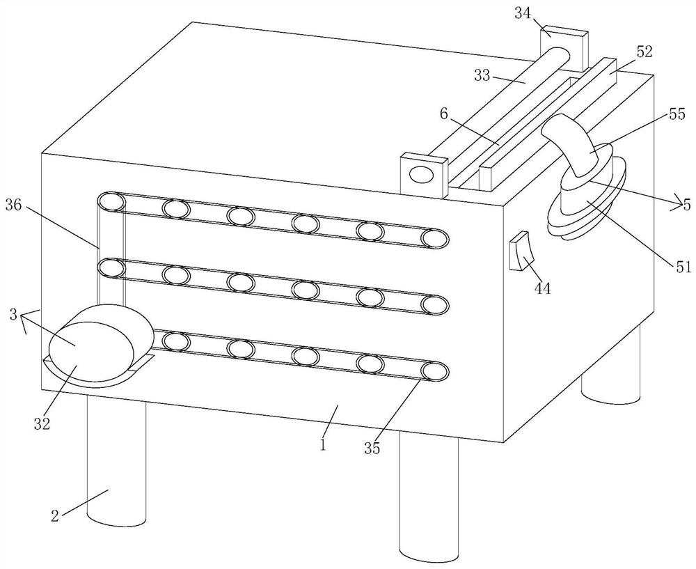 Textile drying device based on negative suction circulation drying in narrow space