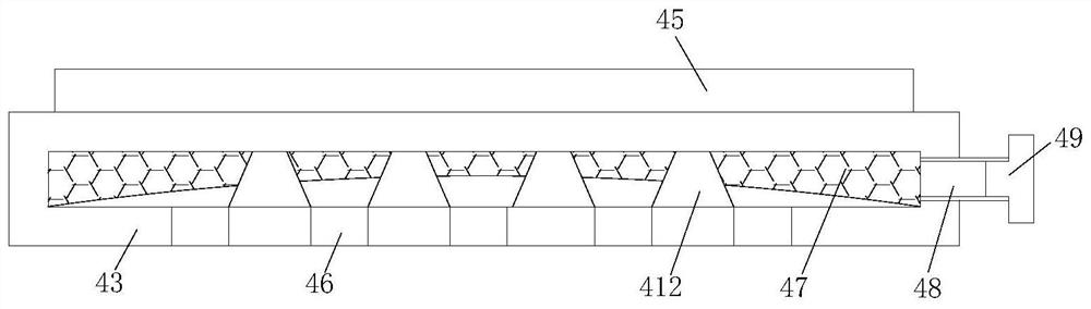 Textile drying device based on negative suction circulation drying in narrow space