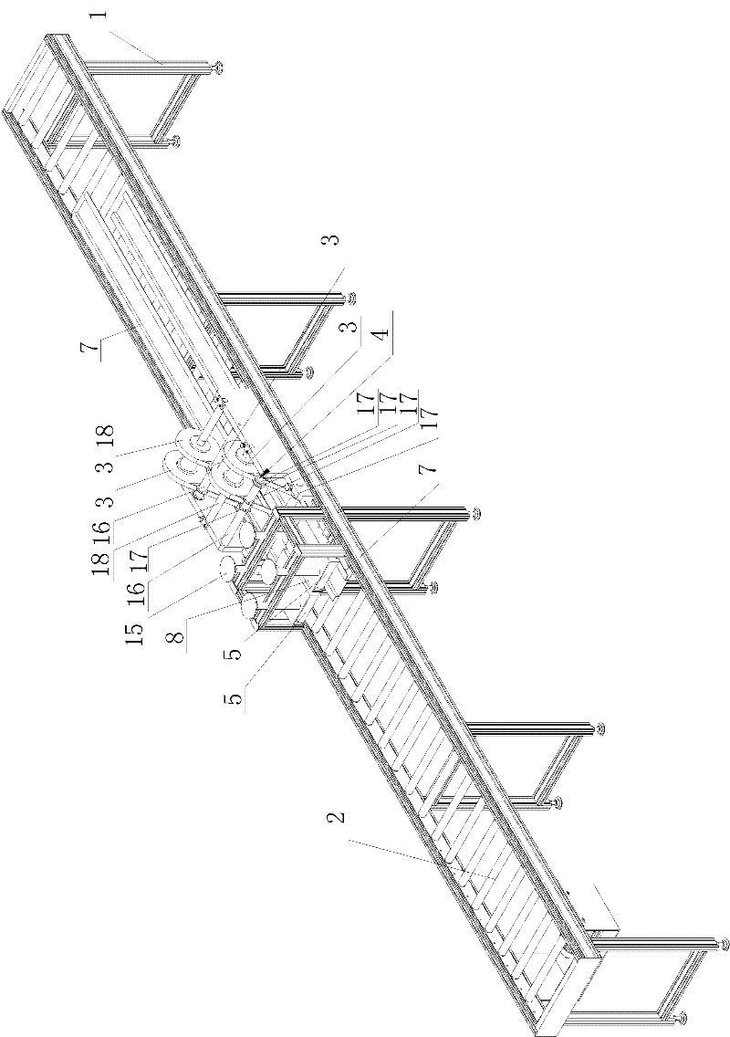 Sticking device for car wall reinforcement in elevator car