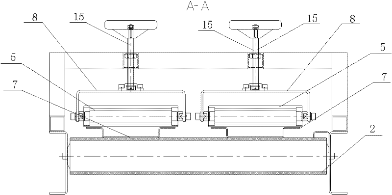 Sticking device for car wall reinforcement in elevator car