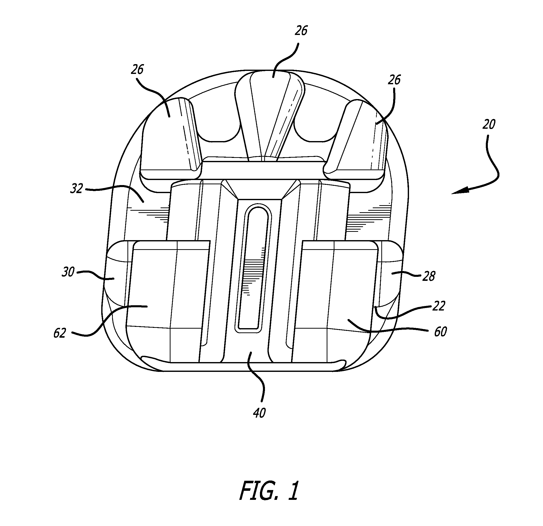 Self-ligating orthodontic bracket