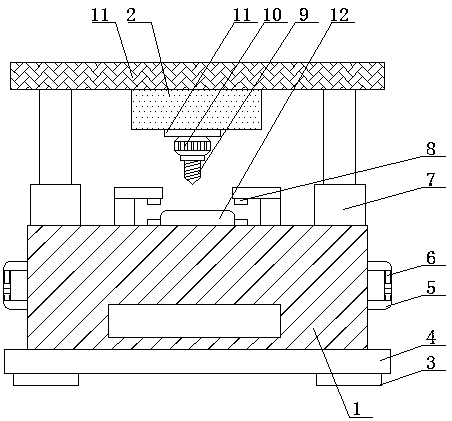 Single-station automatic punching equipment for automobile precision accessory machining