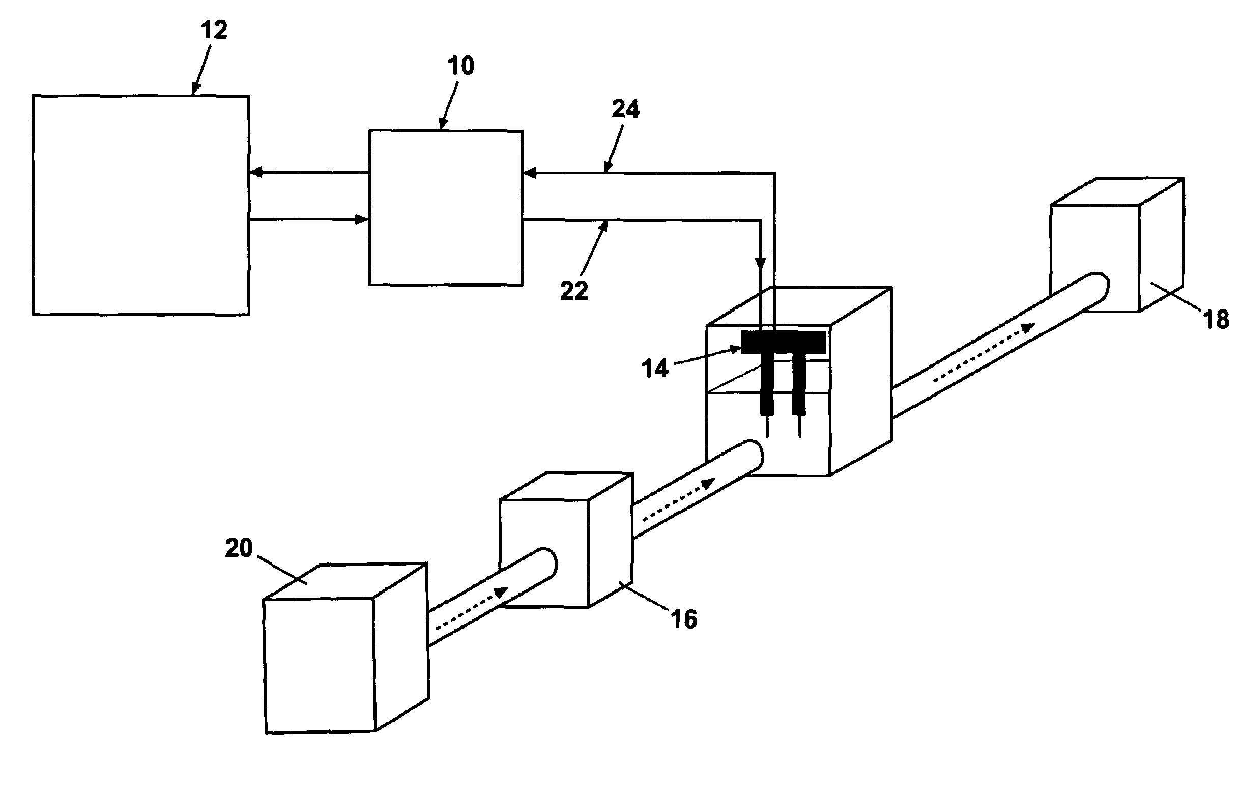 Water conductivity monitoring circuit for use with a steam generator