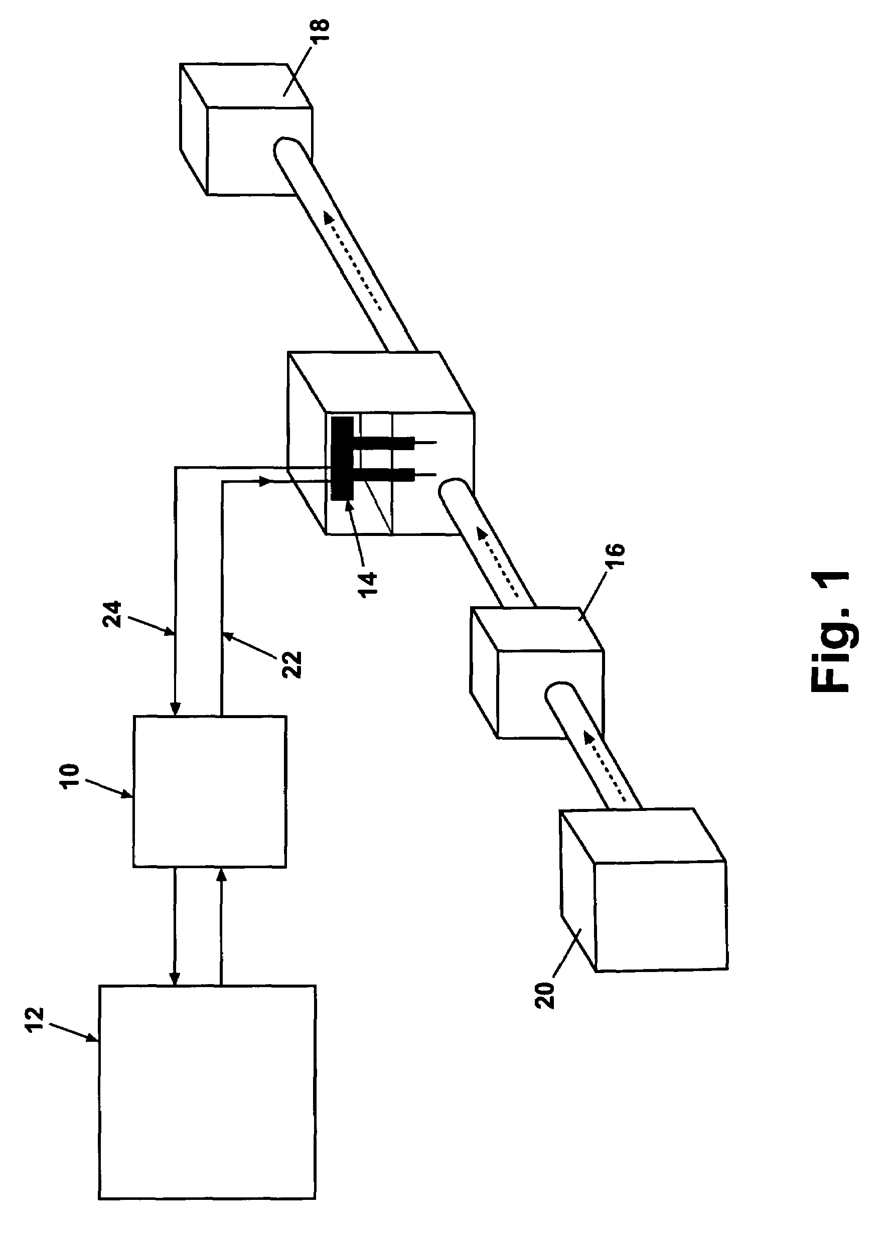 Water conductivity monitoring circuit for use with a steam generator