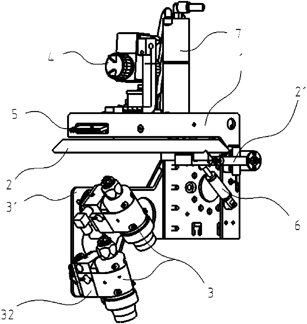 Spraying and coating integrated shielding device