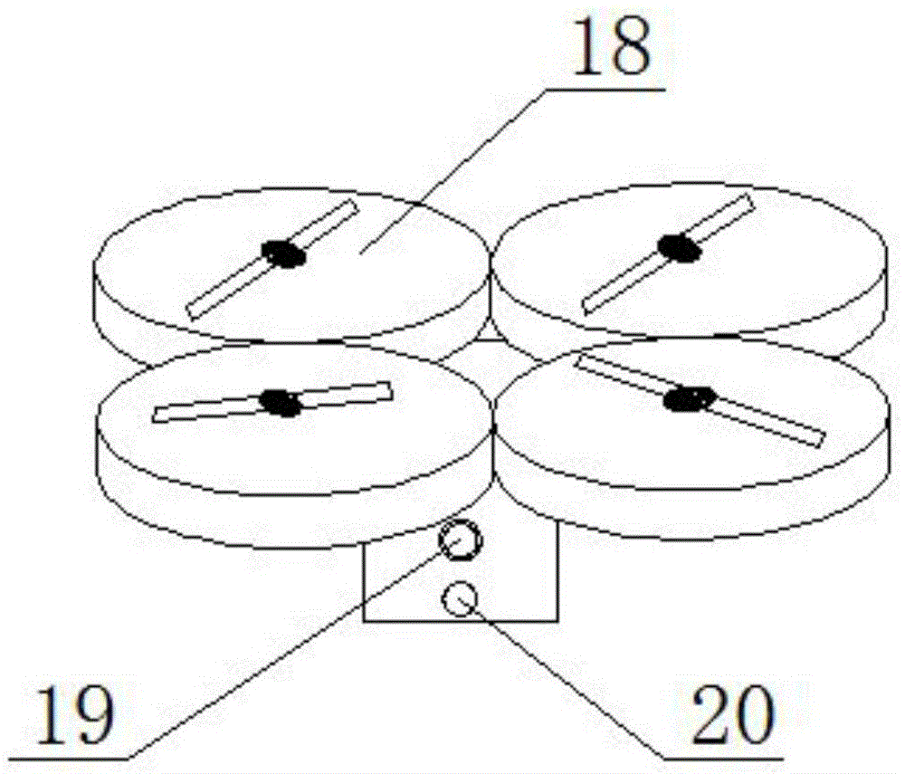 Unmanned aerial vehicle infrared temperature measurement-based refrigerated warehouse temperature control system