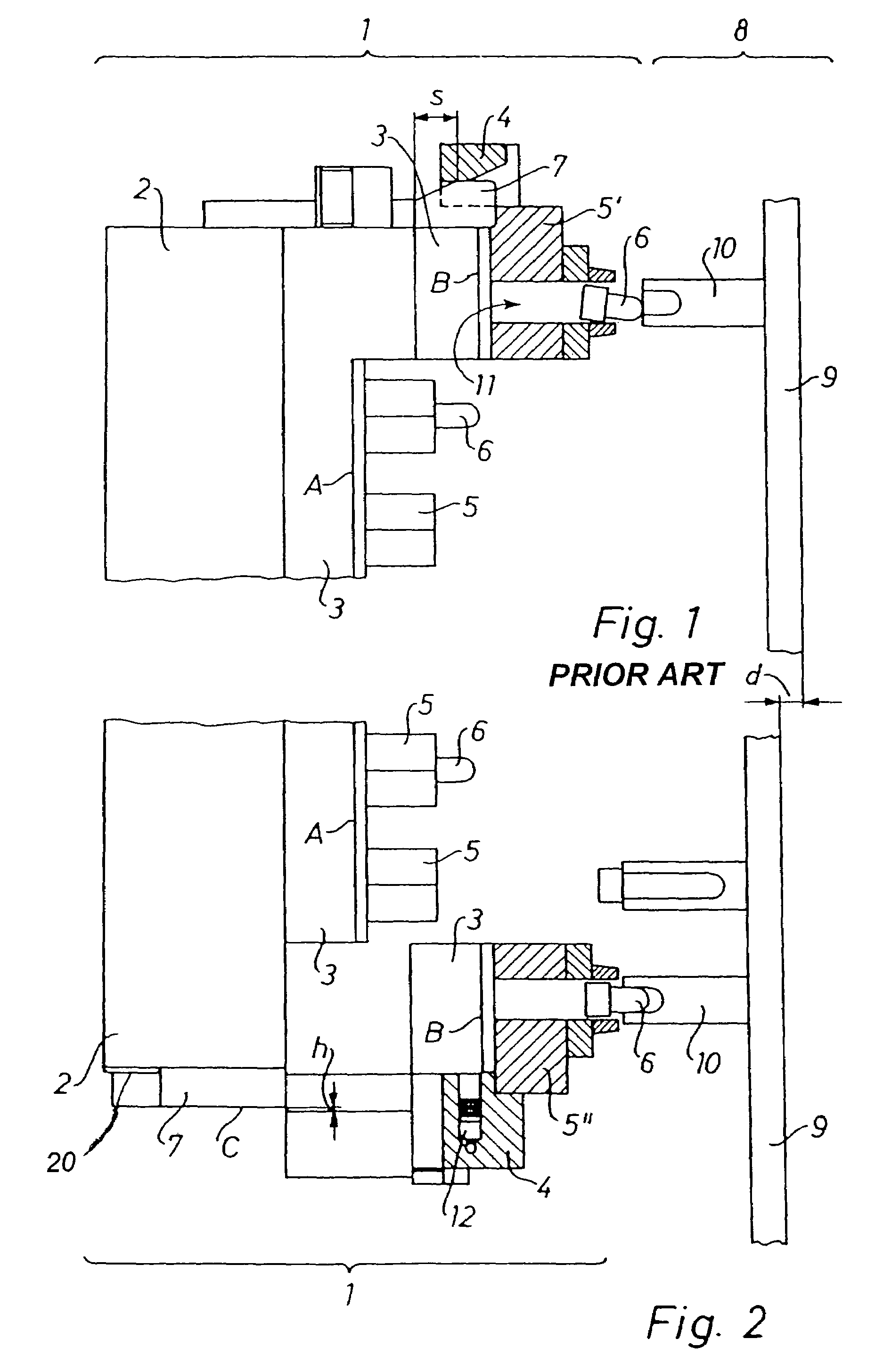 Hydraulic system for a slide