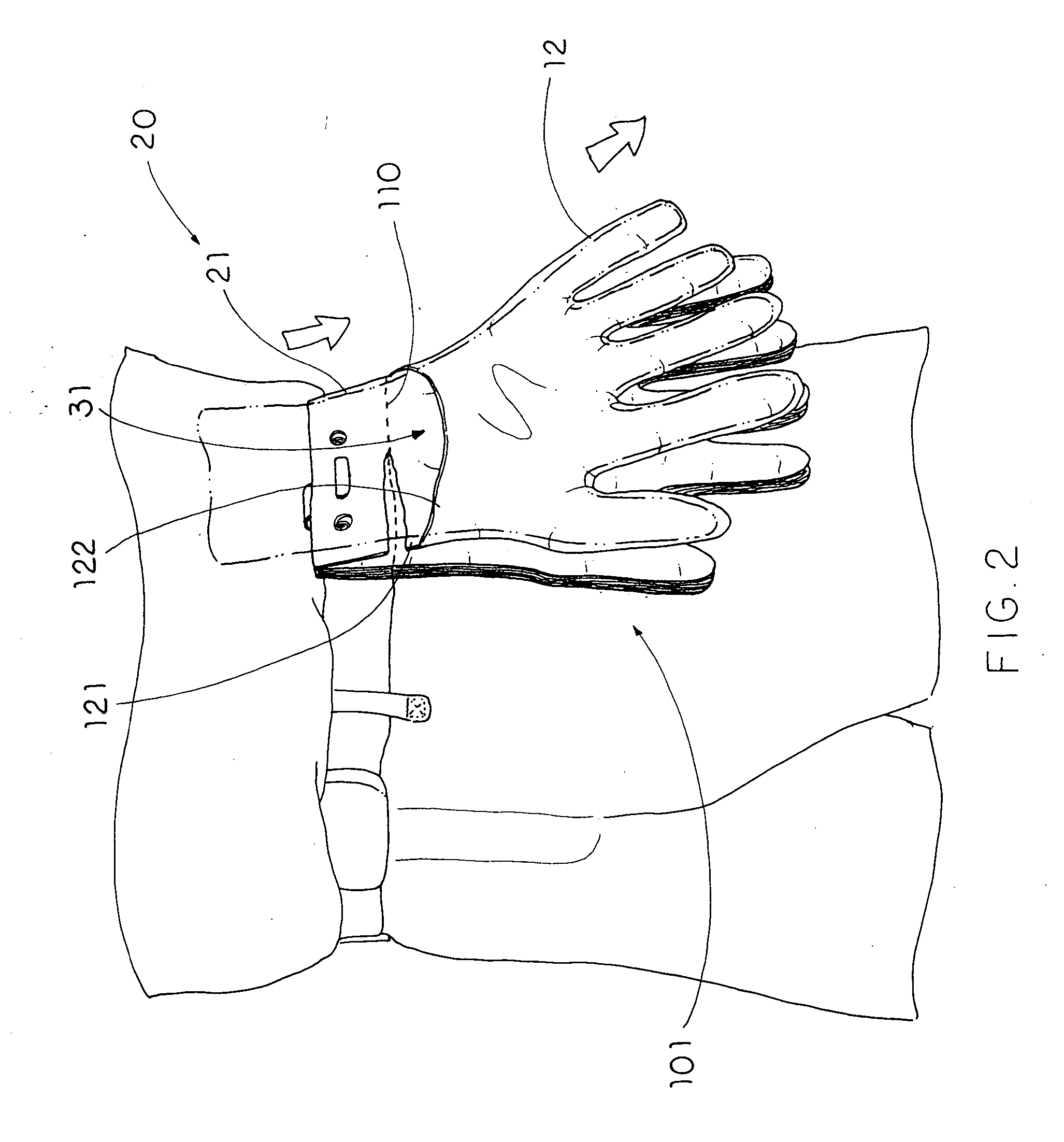 Disposable glove cartridge