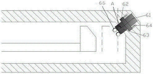 Notebook-type computer device with angle capable of being automatically locked and stably adjusted