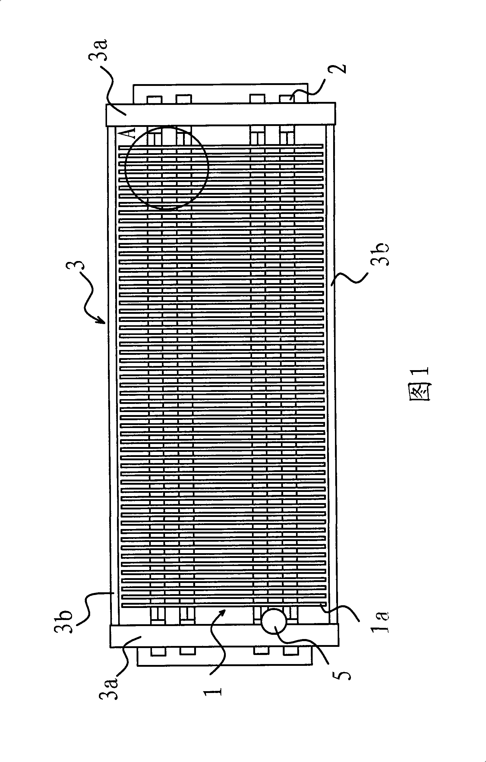 Electric heating tube heater of carbon product