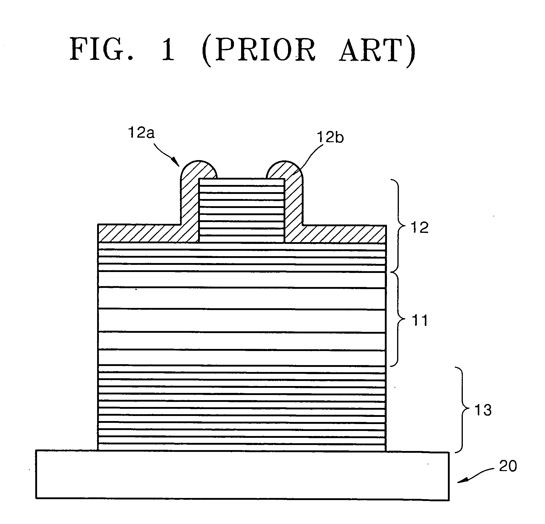 Long wavelength vertical cavity surface emitting laser with integrated photodetector