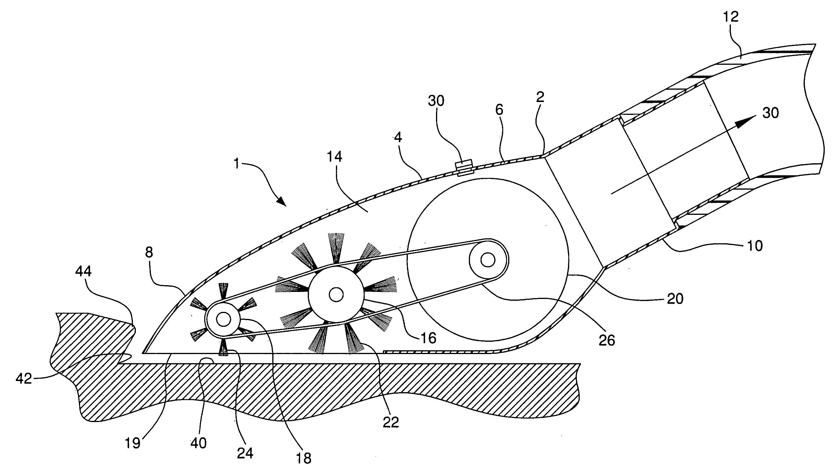 Precision vacuum cleaner head