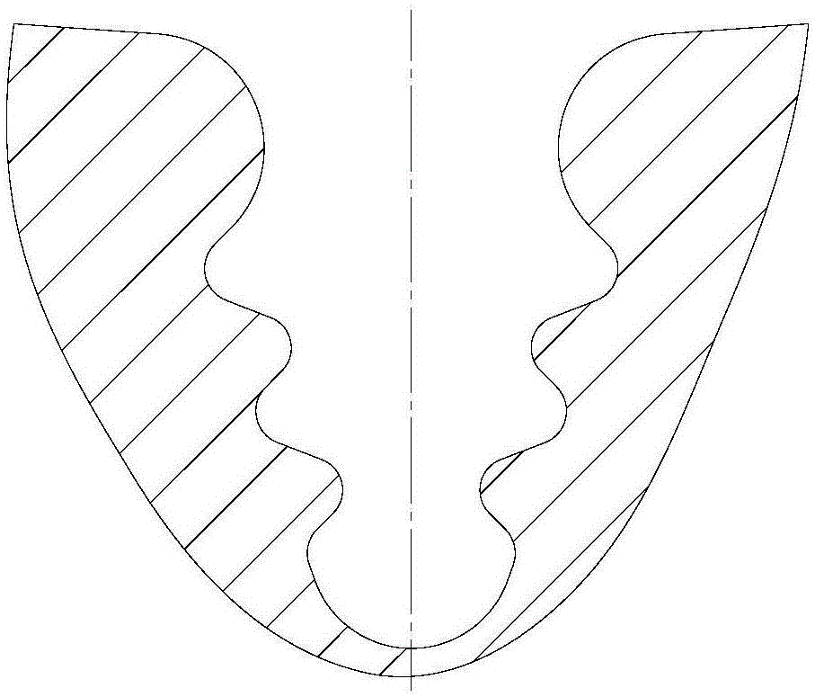 Switching device and measurement system for tongue-and-groove measurement of turbine disc