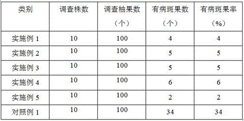 Fertilizer for controlling Shatian pomelo scab and preparation method of fertilizer