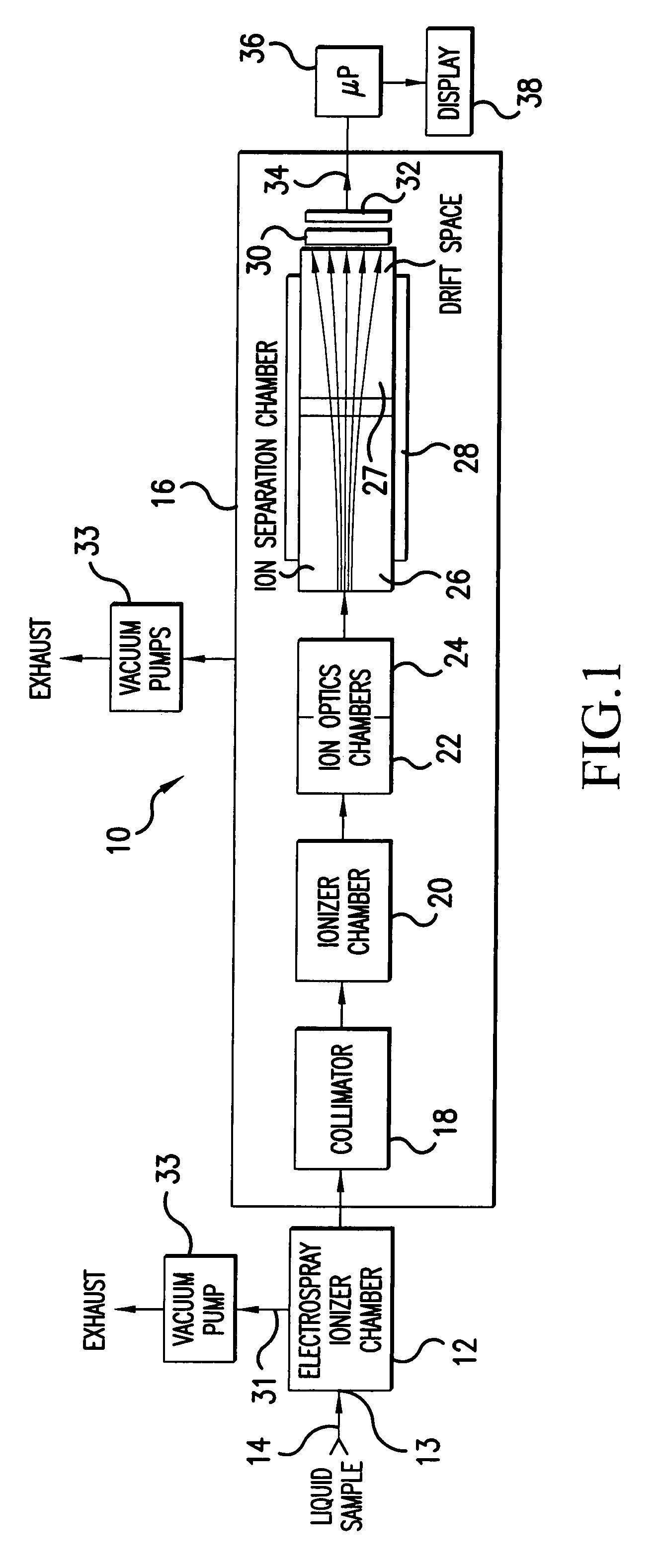 Miniature mass spectrometer for the analysis of biological small molecules