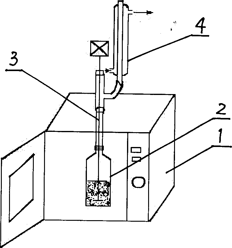 Method for preparing nano-tubular sodium titanate/titanci acid