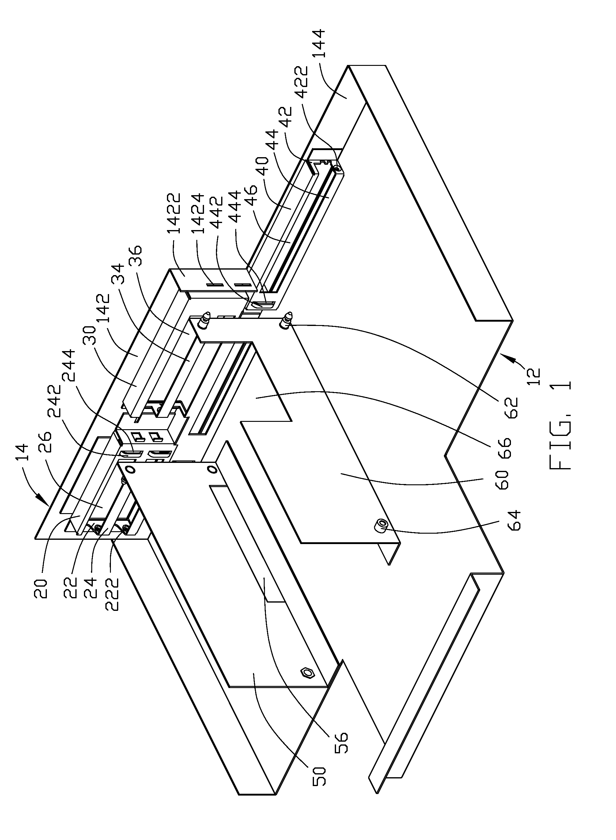 Computer enclosure for securing riser card