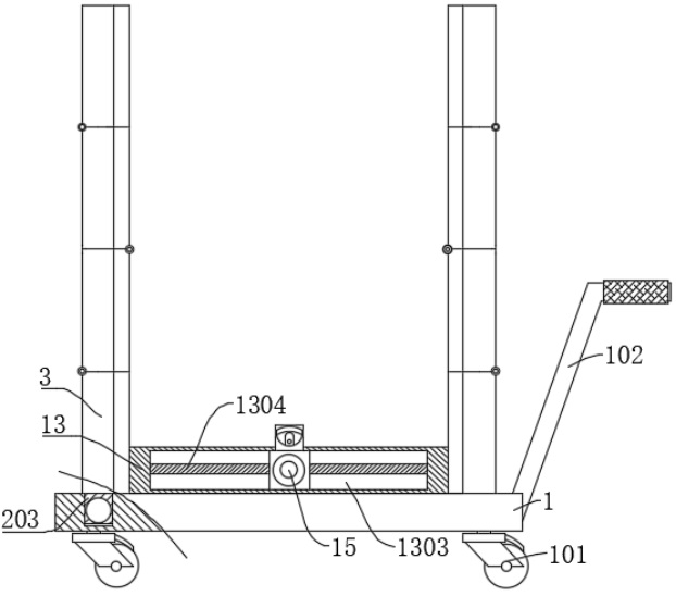 Concrete strength detection equipment for safety identification of post-disaster house