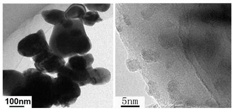 Palladium oxide supported zinc-based catalyst and preparation method and application thereof