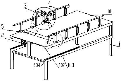 Femoral artery puncture postoperative nursing device