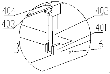 Femoral artery puncture postoperative nursing device