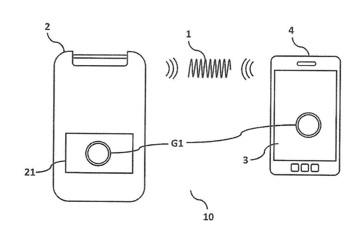 Positioning system and device comprising an electronic ink display