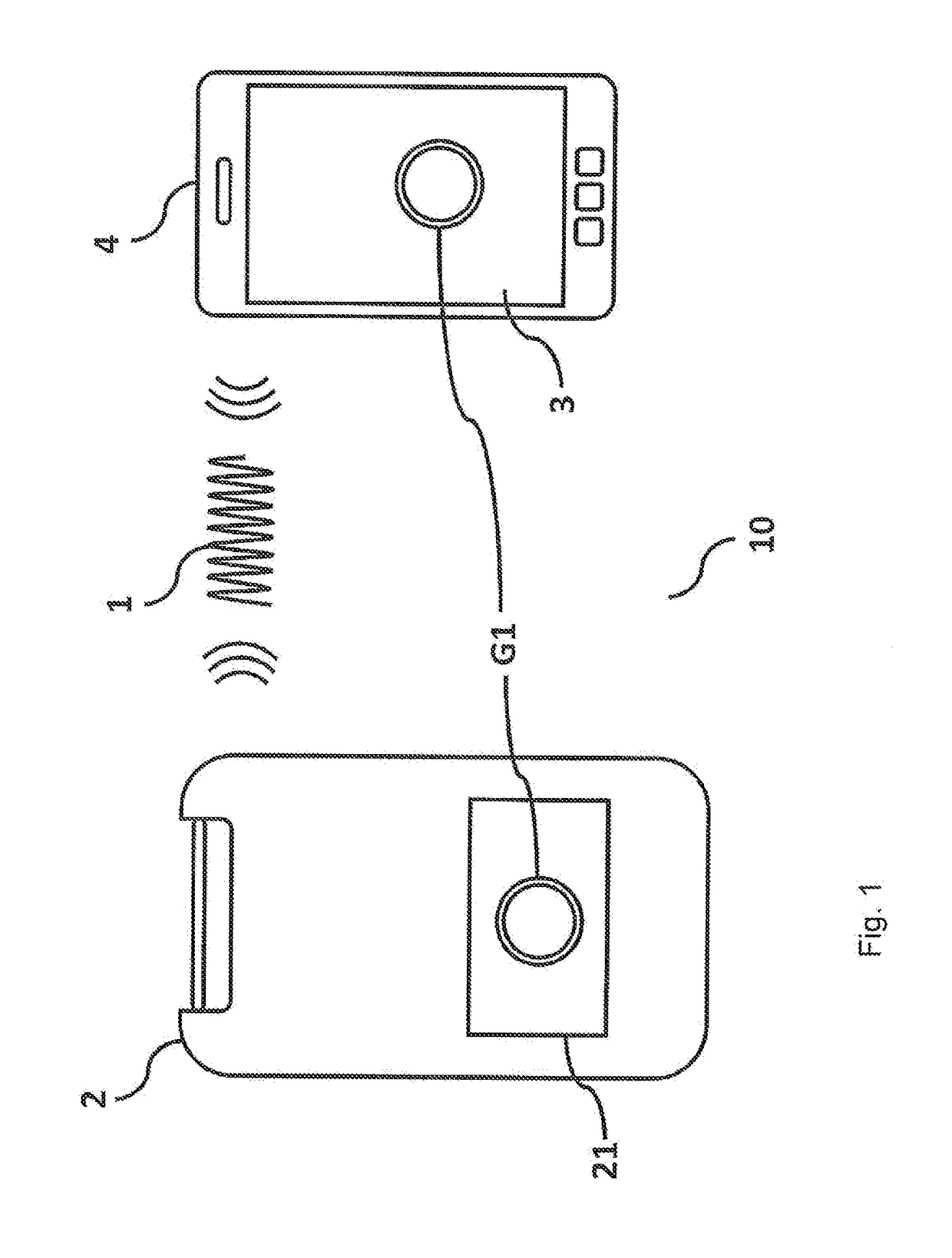 Positioning system and device comprising an electronic ink display