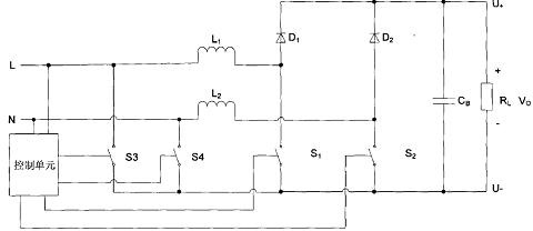 Bidirectional current alternate control circuit for AC rectification power source