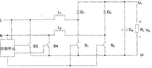 Bidirectional current alternate control circuit for AC rectification power source