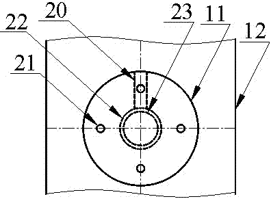 PVDF-based water jet transient impact pressure testing method and device