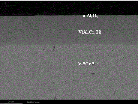 Preparation method of tritium permeation resisting electrical insulating coating layer on surface of vanadium alloy and product prepared through preparation method