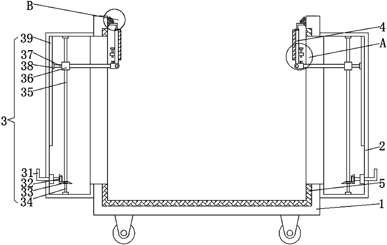 Transportation box for building material