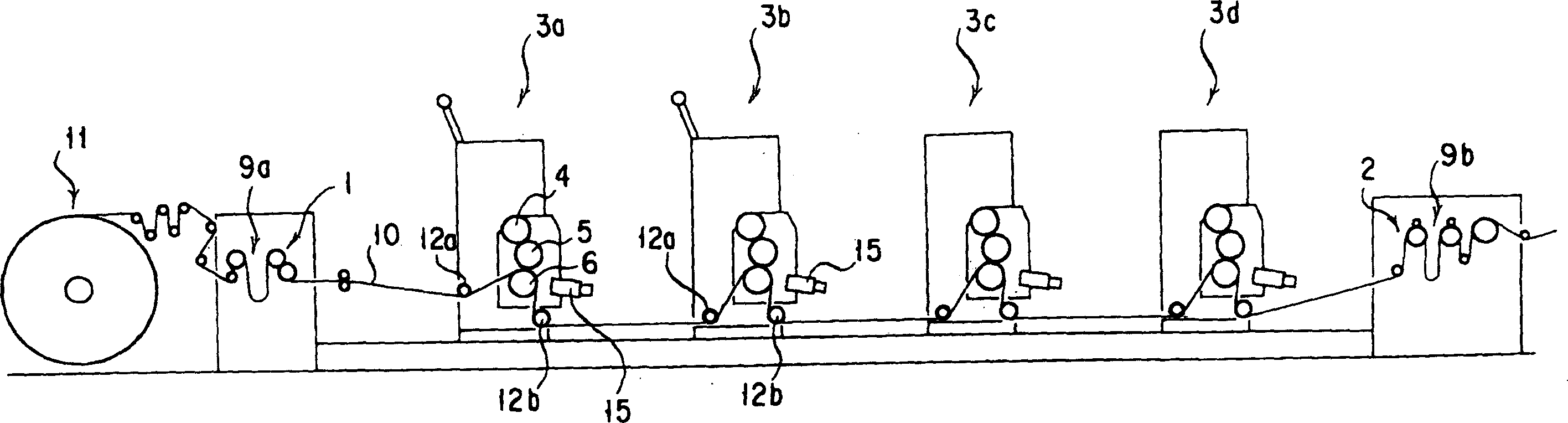 Variable printing machine