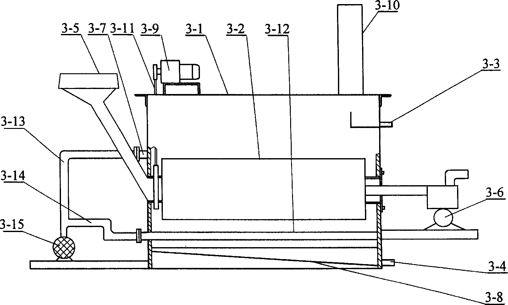 Recovery treatment system and method for oil field waste filtered substance