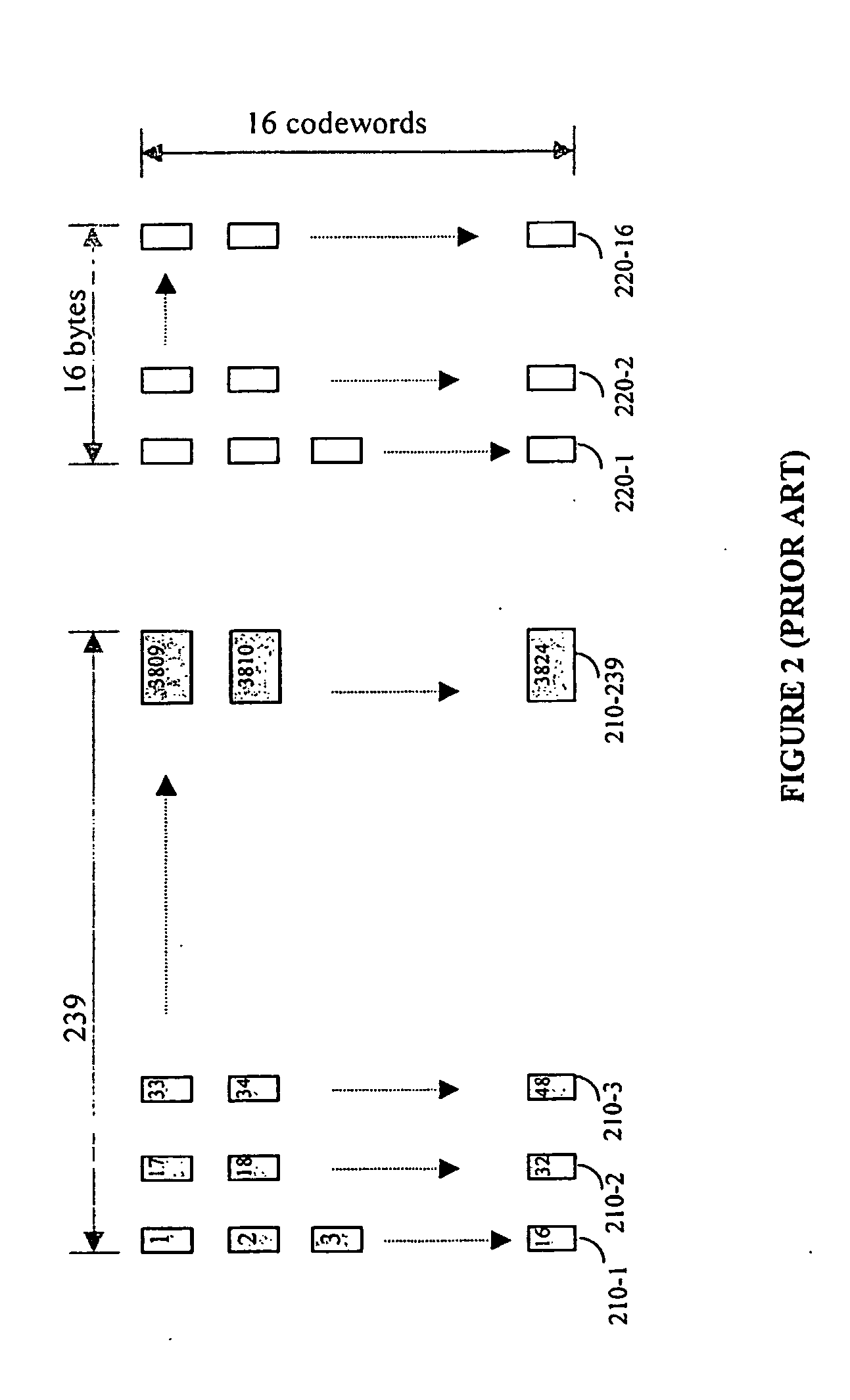 Apparatus for processing otn frames utilizing an efficient forward error correction