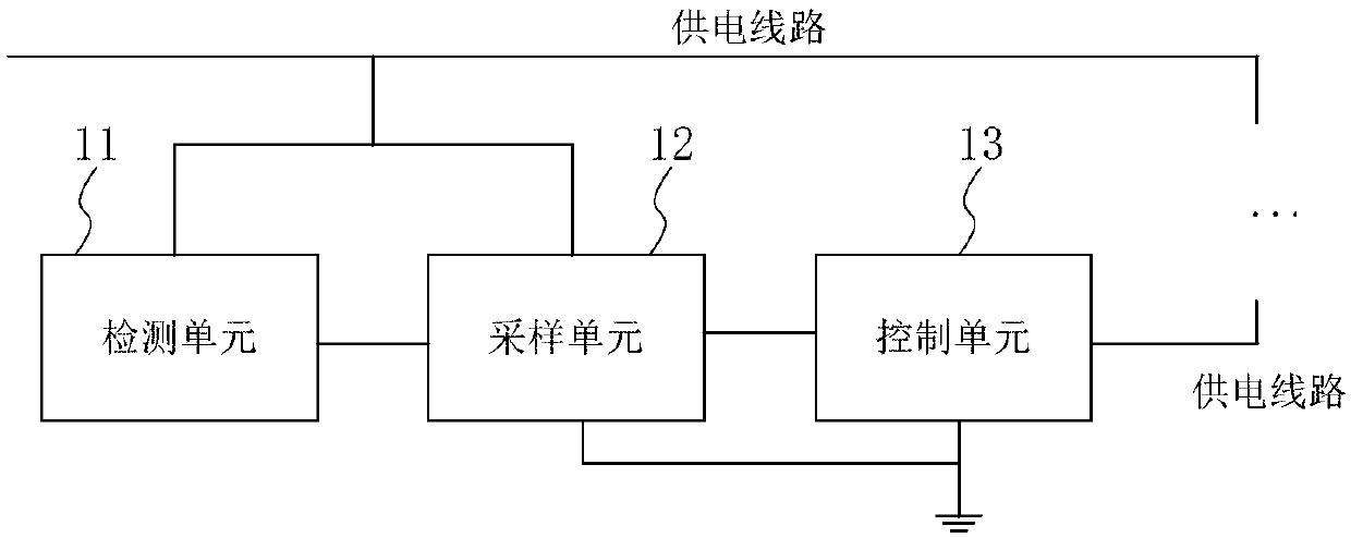 Electric leakage protection circuit and method and applicative driving device