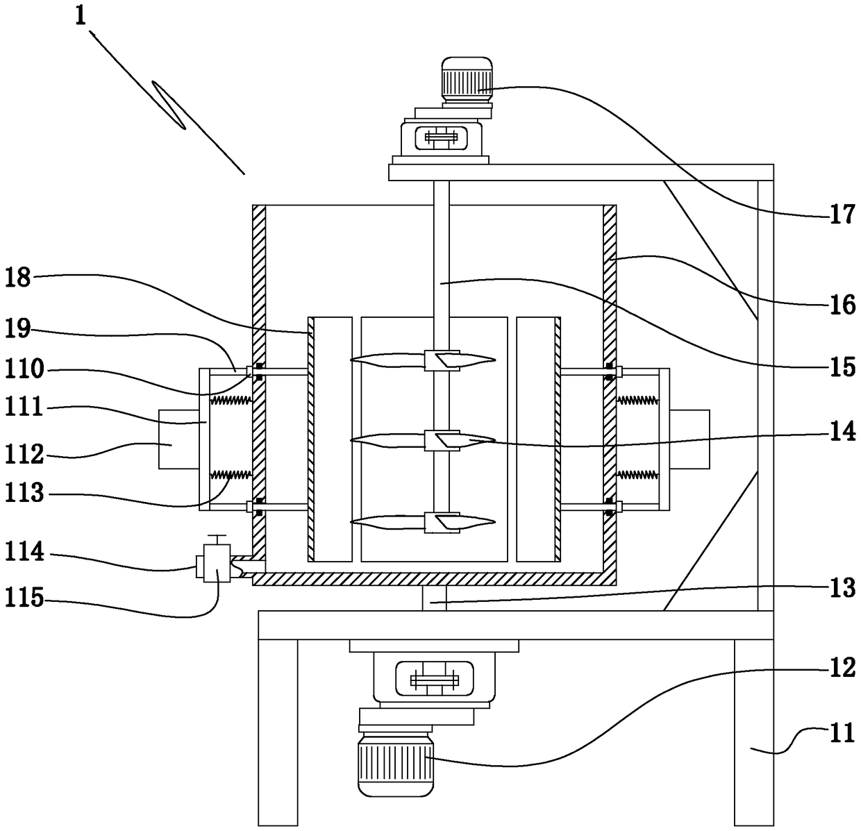 Active Component Coating Cooling System for Motor Vehicle Exhaust Gas Purification Catalyst Carrier