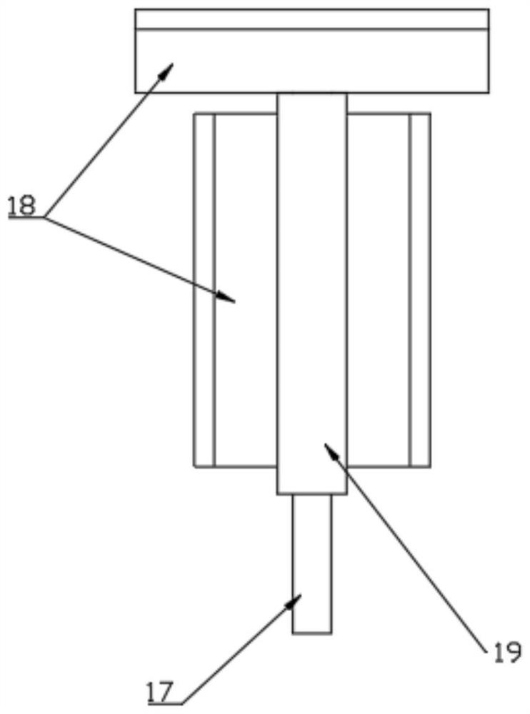 Food raw material storage barrel cleaning system