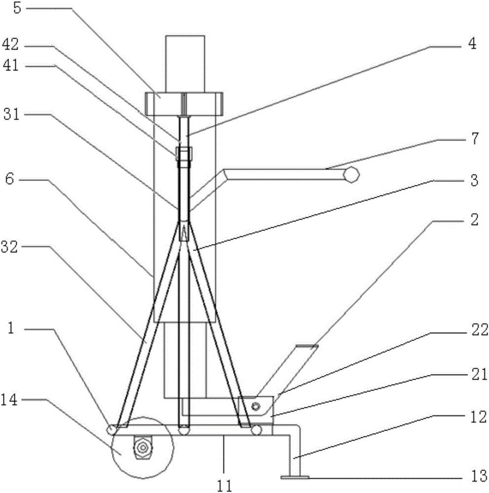 Pneumatic wrench semi-automation device