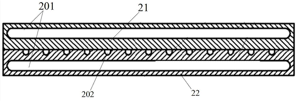 Cooling device for optical fiber