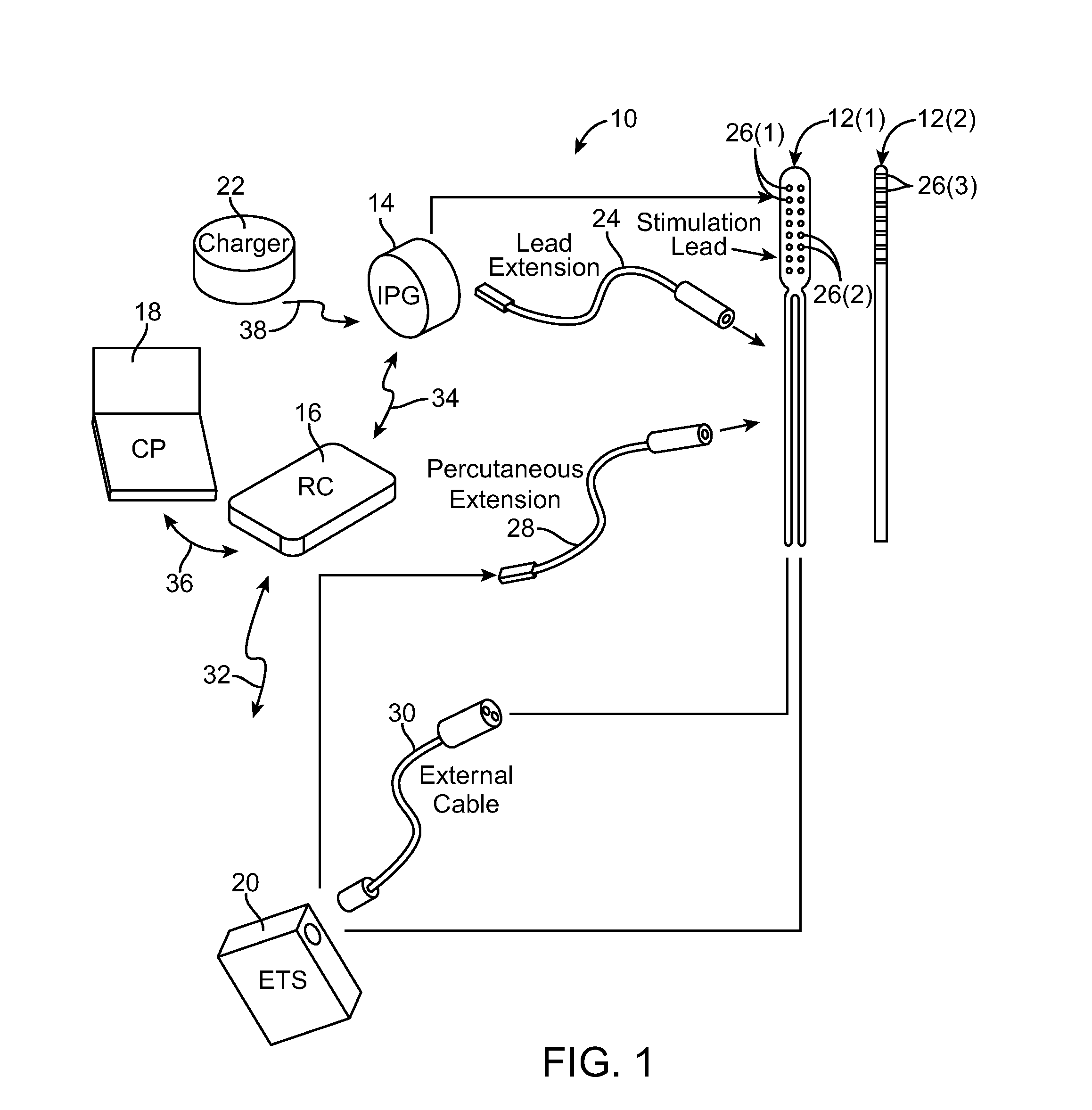 Automatic lead identification using electric field fingerprinting