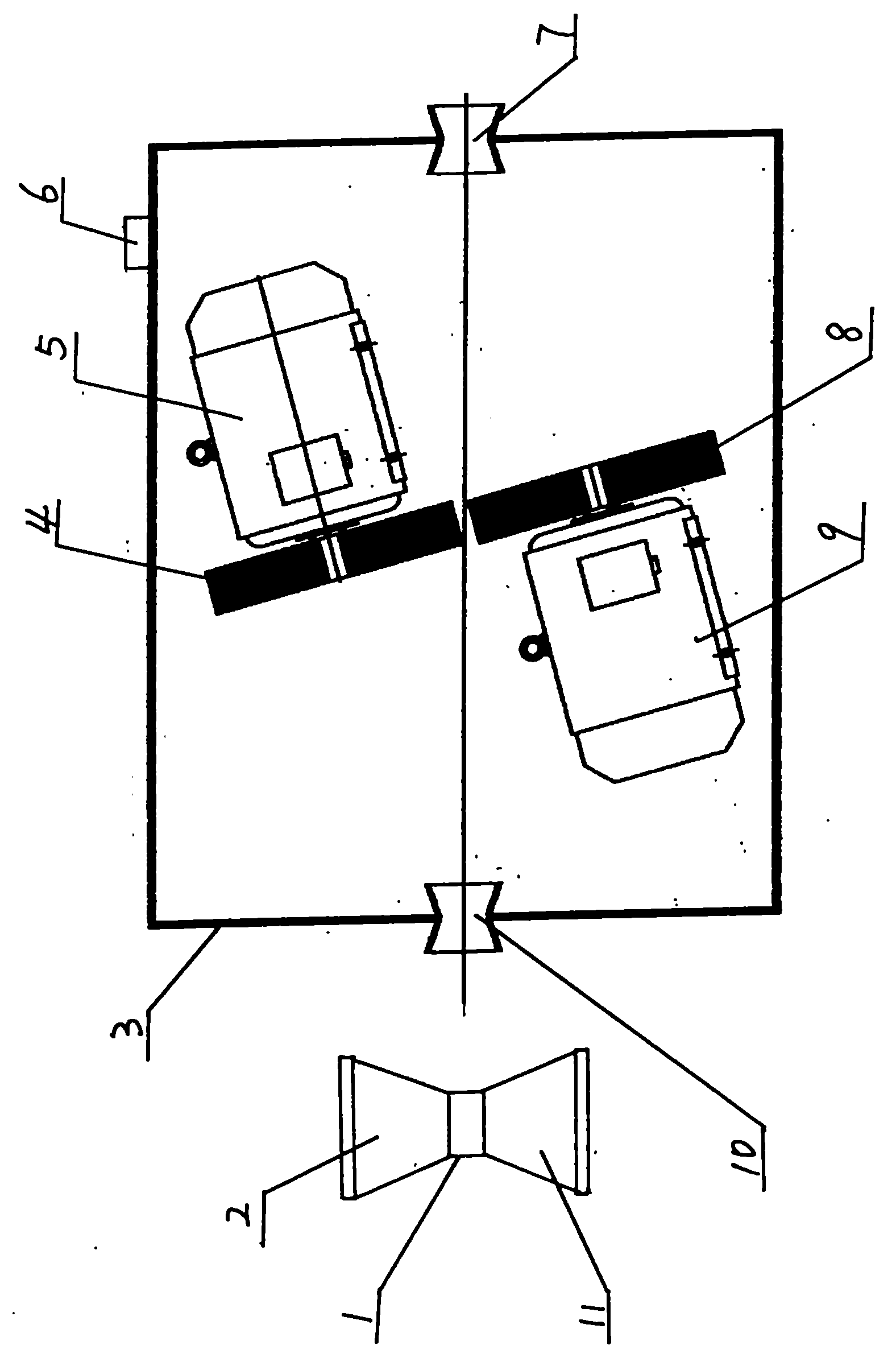 Rust removing device for circular tube