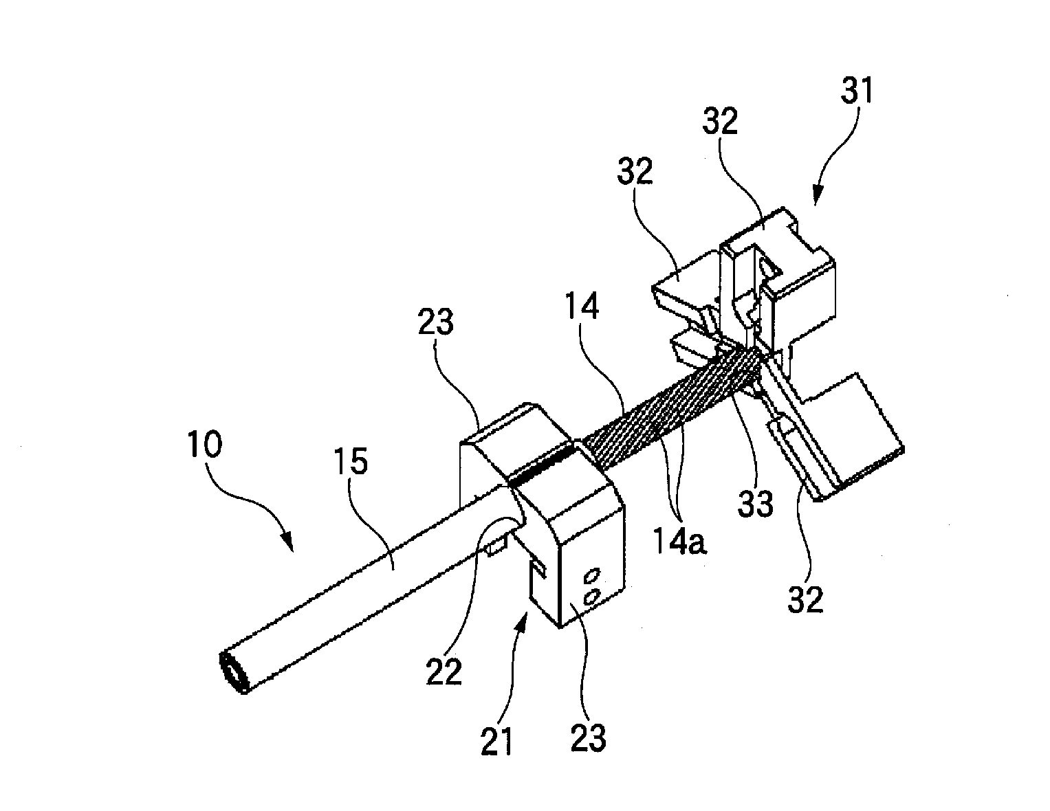 Terminal treatment method and terminal treatment apparatus for coaxial cable